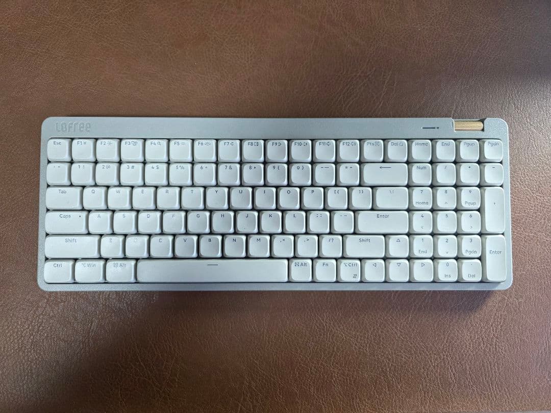 LofreeFlowLite100メカニカルキーボードテンキー（US配列）