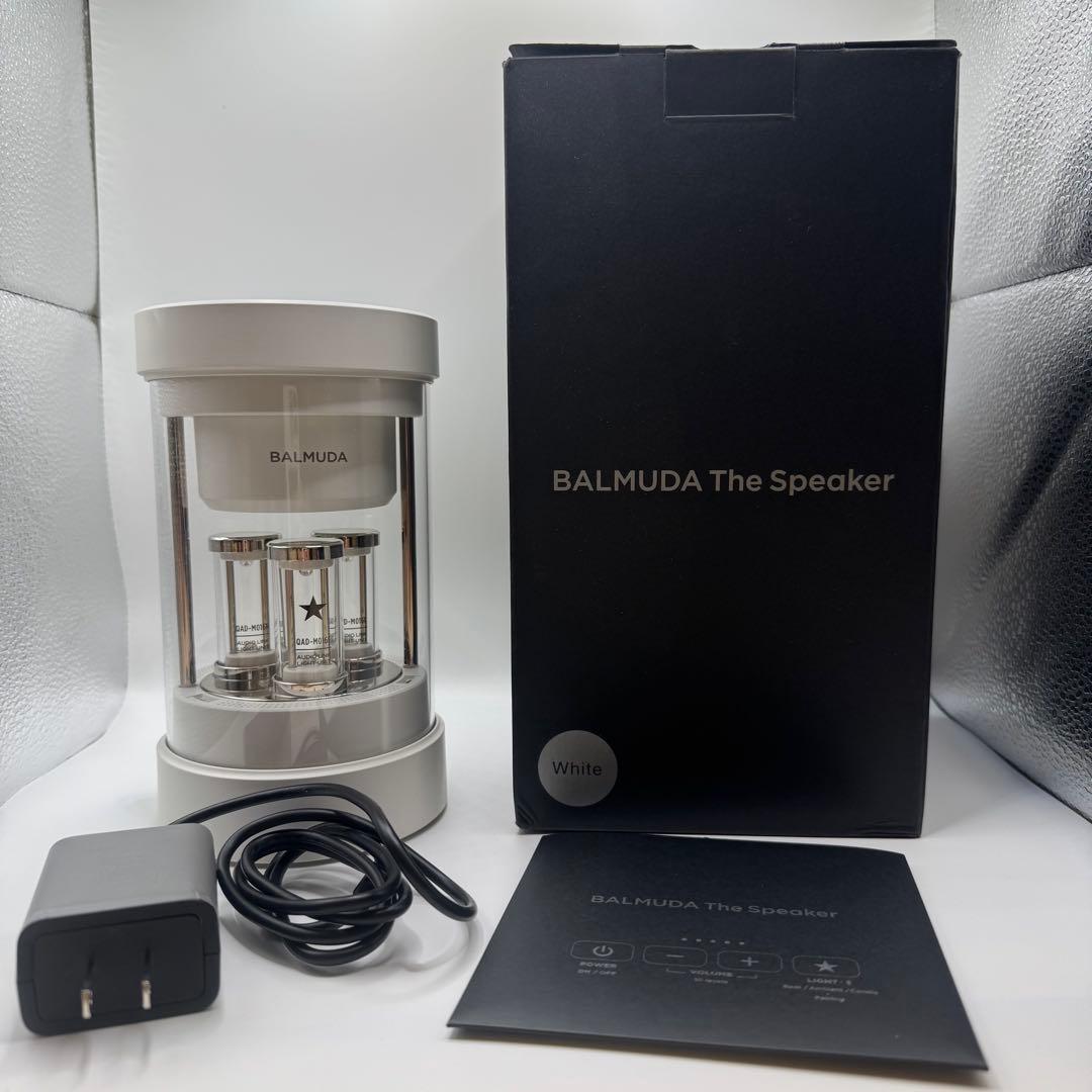 【2／14まで出品】BALMUDA The Speaker ホワイト