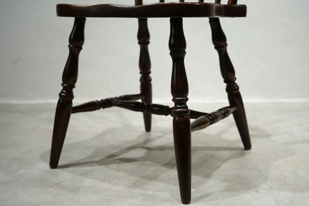 ウィンザーチェア　飛騨産業　キツツキ　ダイニングチェア　ヴィンテージ