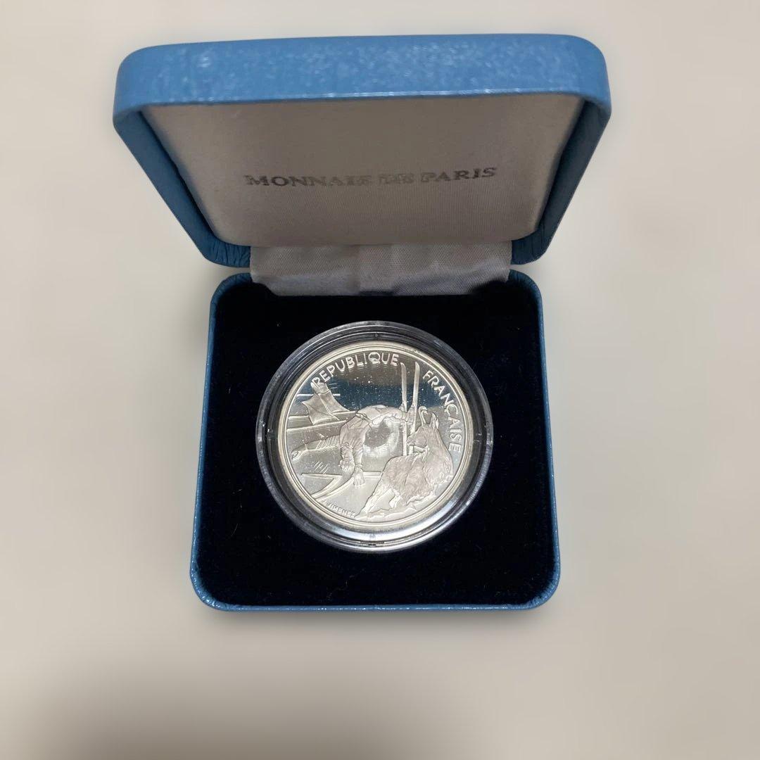 ま*読様 1992年　アルベールビルオリンピック　記念銀貨　全9種目　コンプリー
