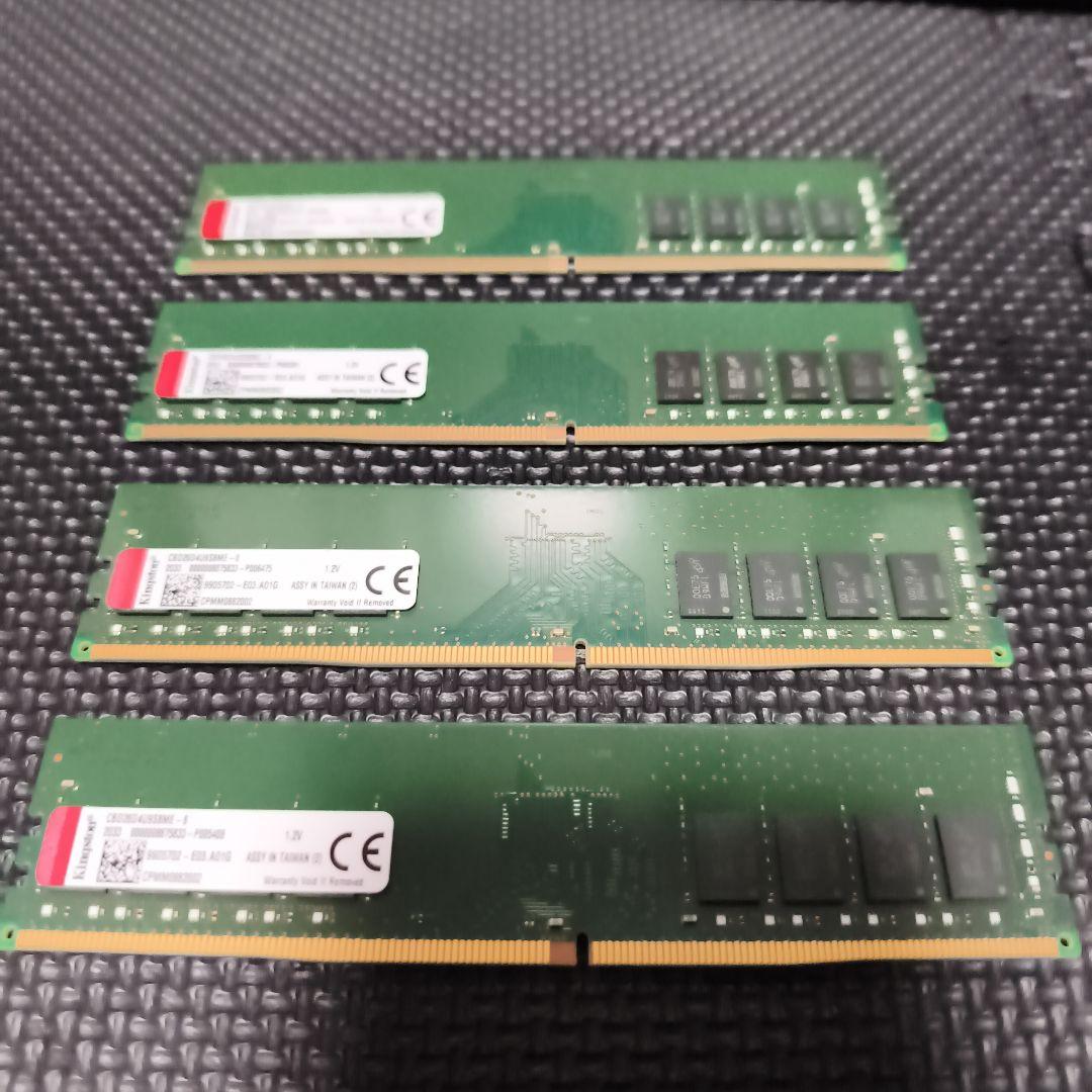 8GB×4枚 メモリ DDR4-2666MHz