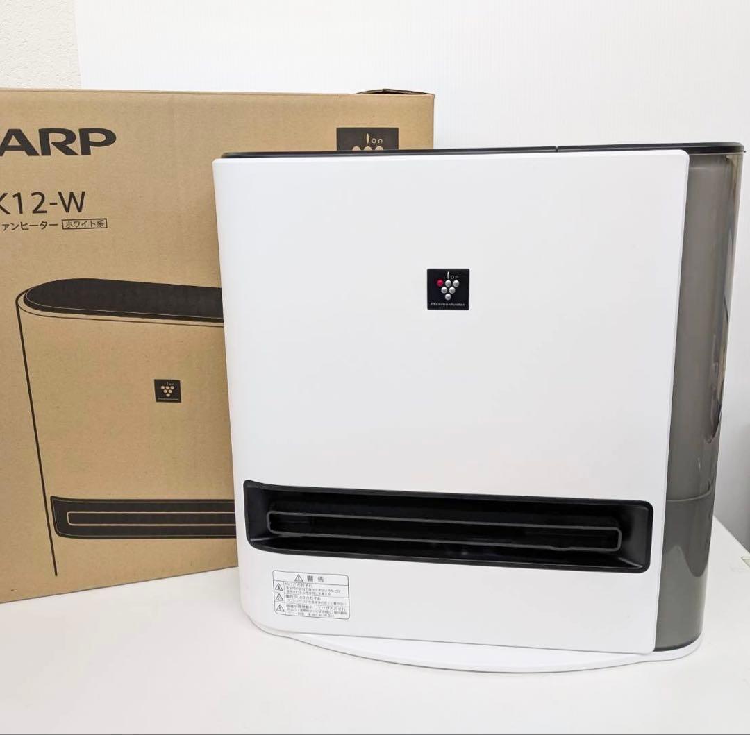シャープ プラズマクラスター加湿セラミックファンヒーター HX-TK12