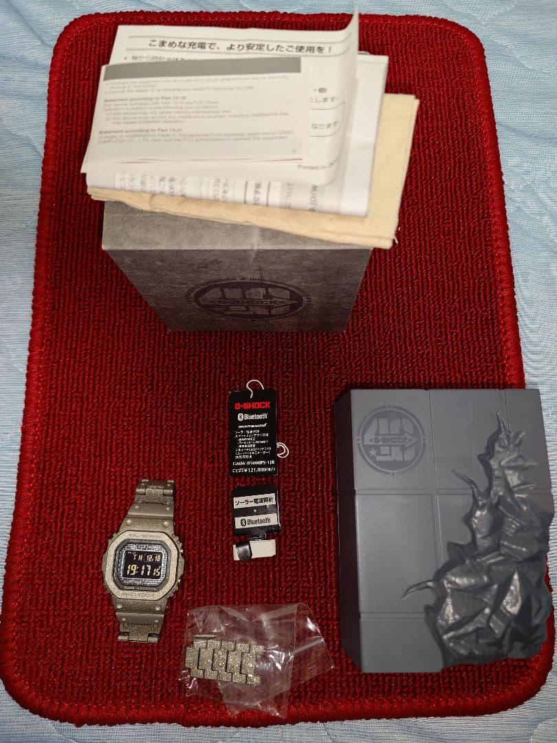 Gショック　GMW-B5000PS−1JR ステンレス　　シルバー