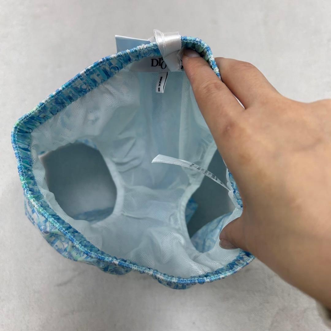 G653 新品未使用 100 ベビーディオール キッズ 水着 ブルー メンズ