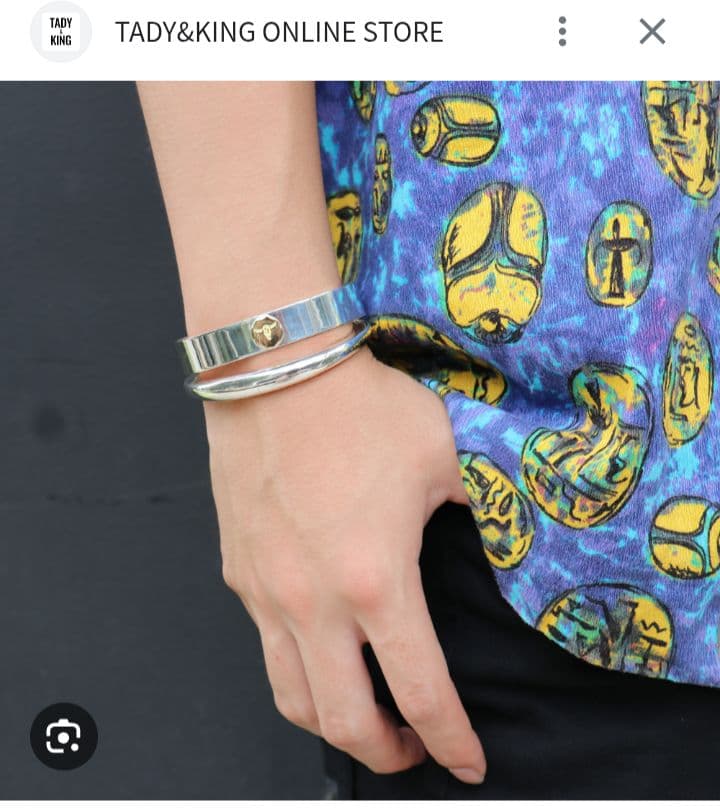 タディ＆キング　バングル　k18 925