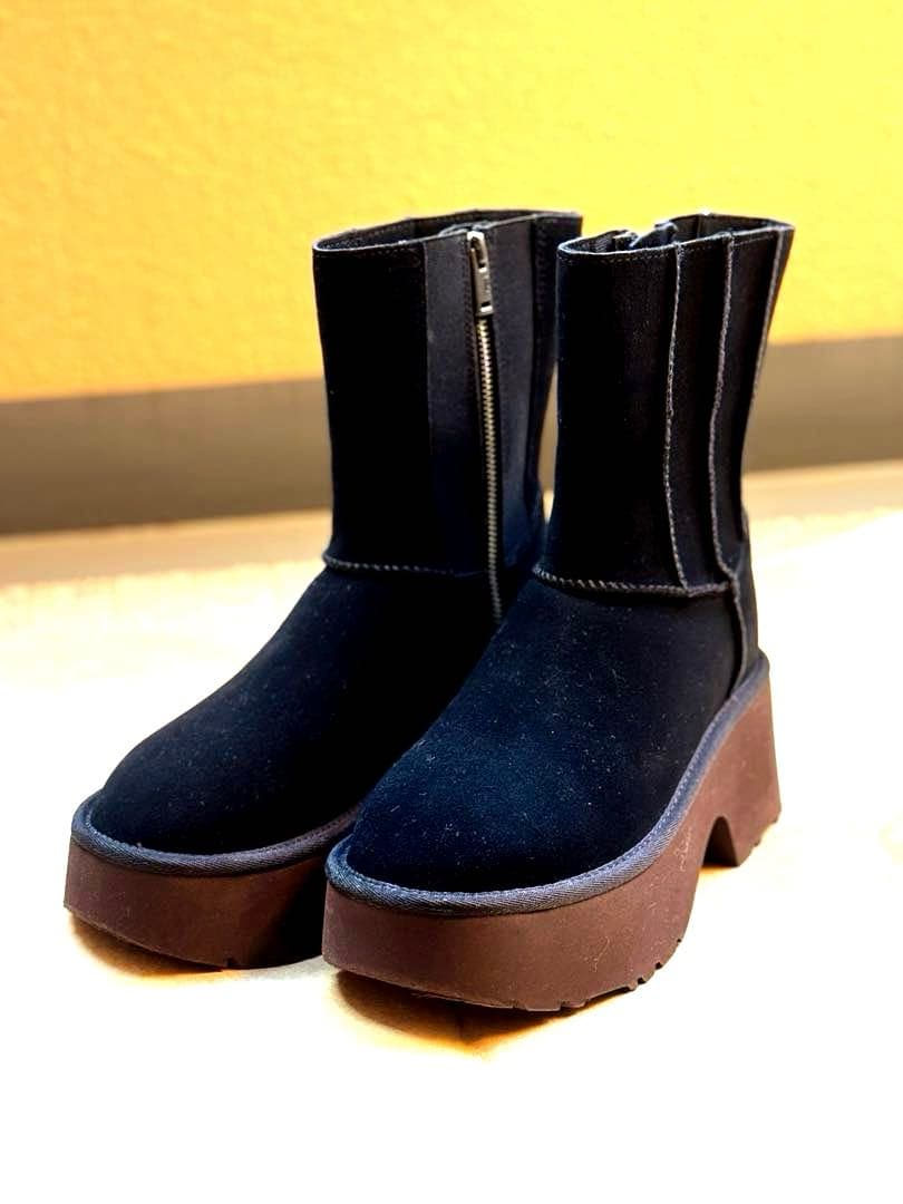 美品！　UGG アグ　ブラック ブーツ　24cm お値下げ