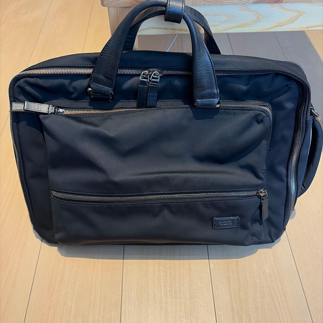 TUMI トゥミ 3WAY ビジネスバッグ リュック ショルダー付き ブラック