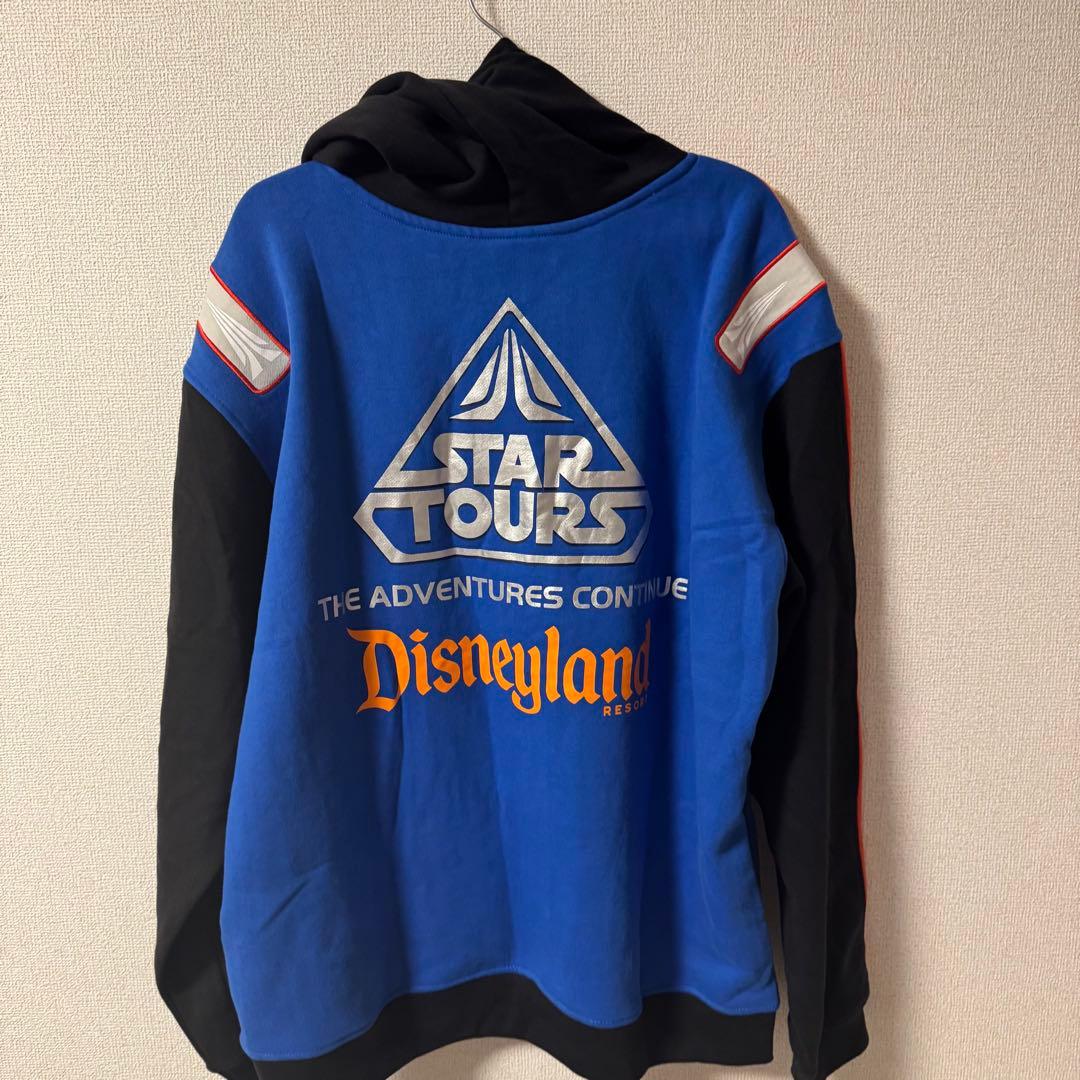 【Lサイズ】スターツアーズ　パーカー　ディズニー　DLR限定
