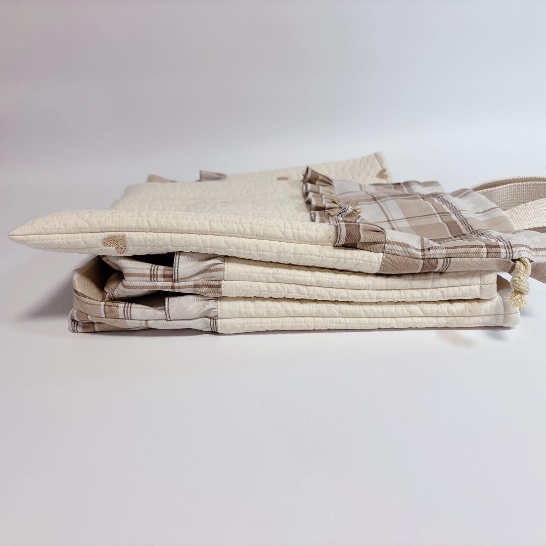 みむむ様　ハート　ヌビ　　刺繍生地　レッスンバッグ　上履き袋　コップ袋　お弁当袋