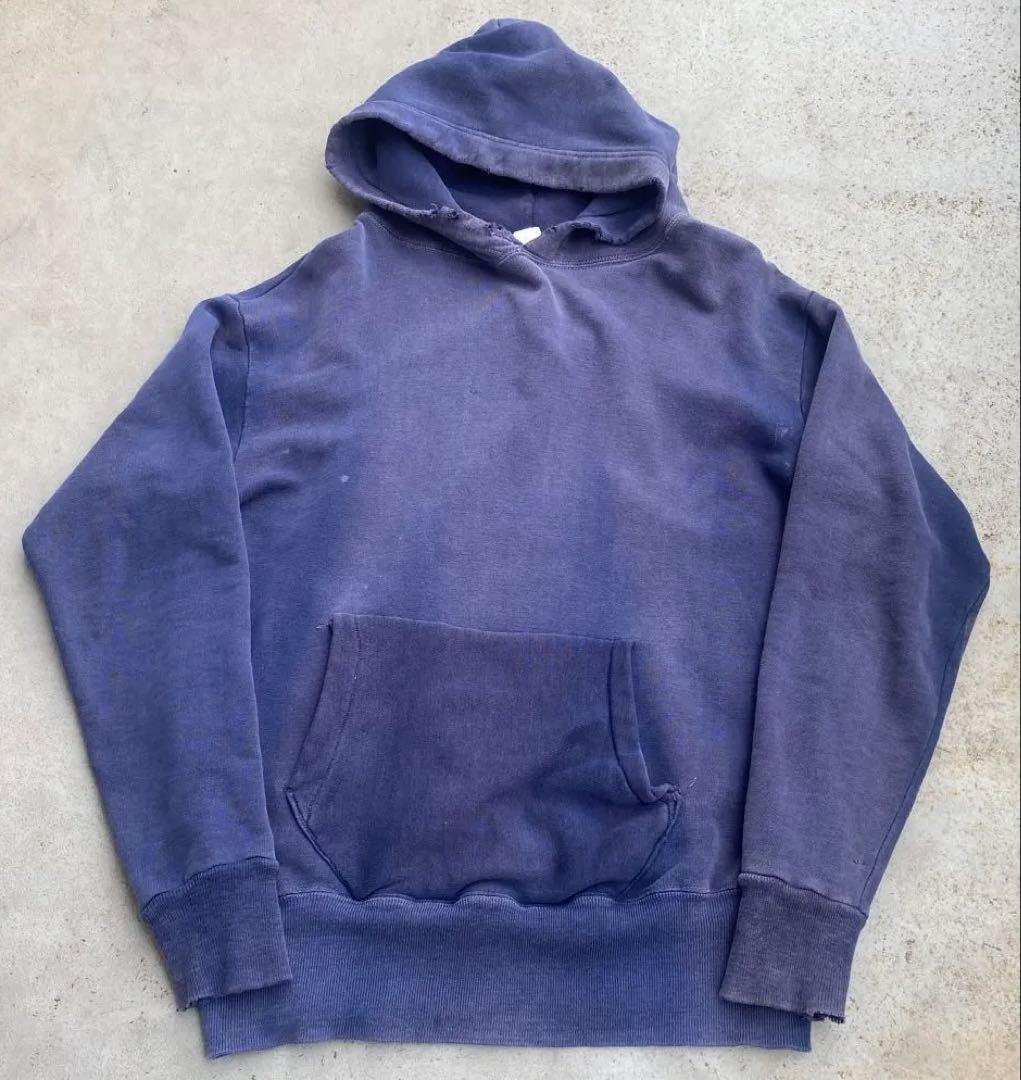 50s PILGRIM パーカー 茄子紺 サンフェード
