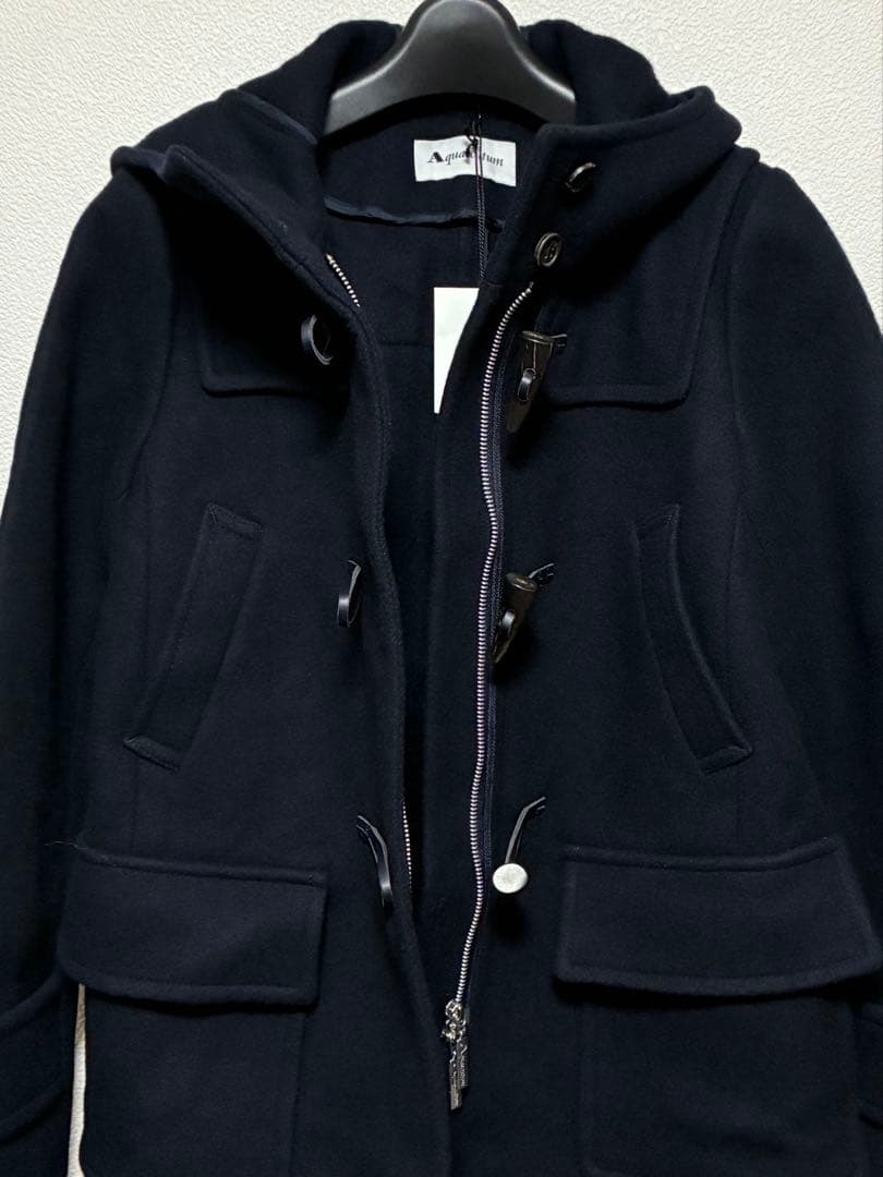新品 Aquascutum アクアスキュータム ダッフルコート M