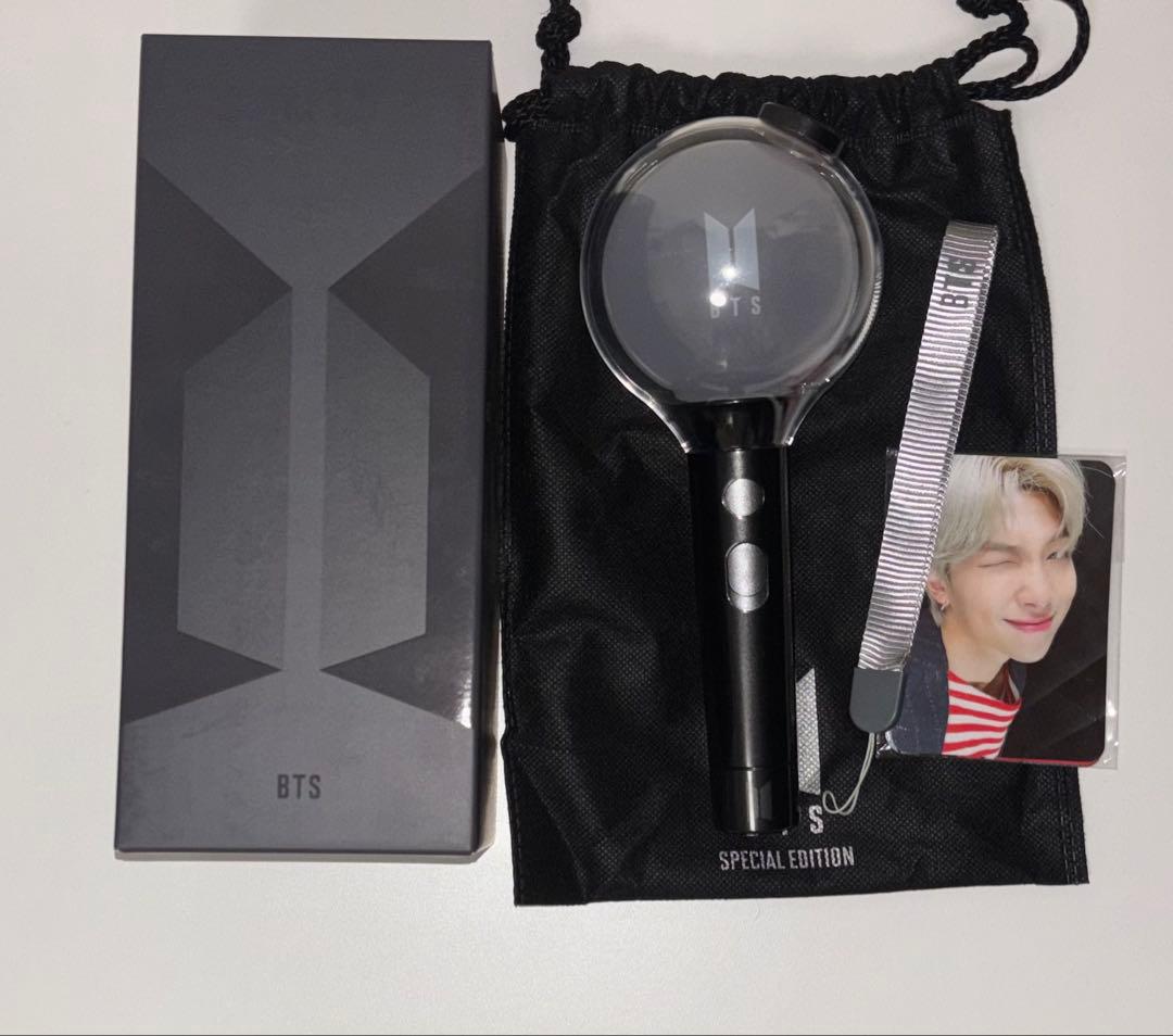 BTS ペンライト　Ver.4 アミボム　トレカ付　公式