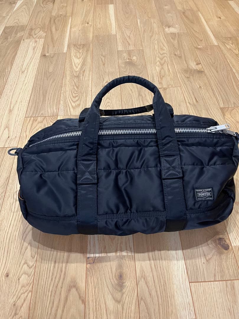 PORTER ブラック ボストンバッグ
