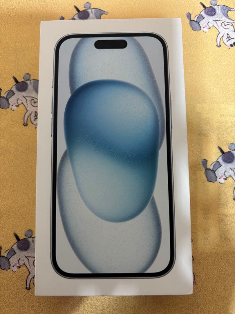 Apple iPhone 15 本体　ブルー