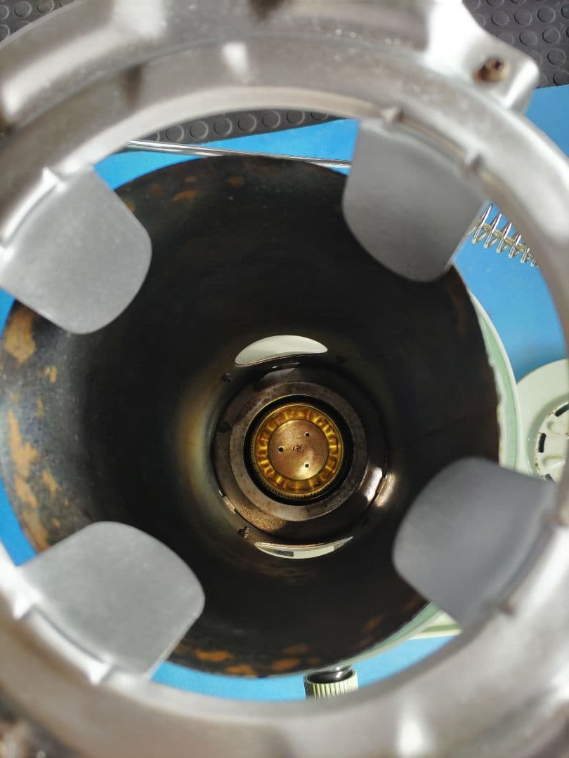 アラジンブルーフレームヒーターストーブ