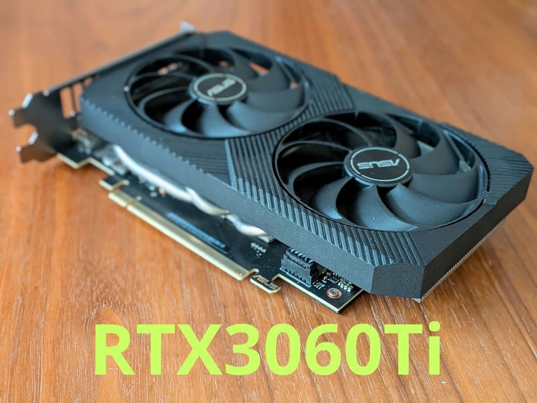グラフィックボード・グラボ・ビデオカード ASUS GeForce RTX 3060Ti v2 mini