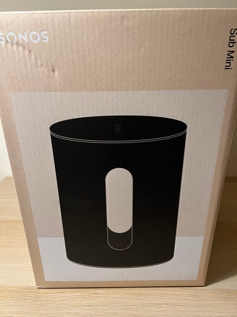 SONOS Sub Mini ワイヤレスサブウーファー　ブラック　新品未開封