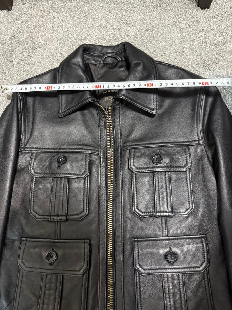 JACKROSE ジャックローズ レザージャケット ライダース M