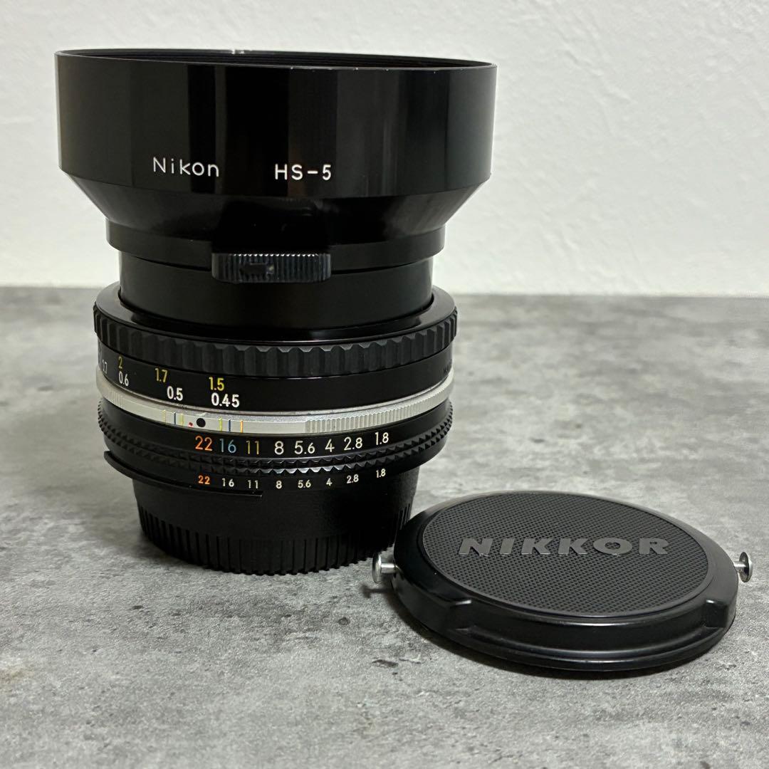 ⭐️外観美品⭐️Nikon Ai-S NIKKOR 50mm f/1.8単焦点レンズ