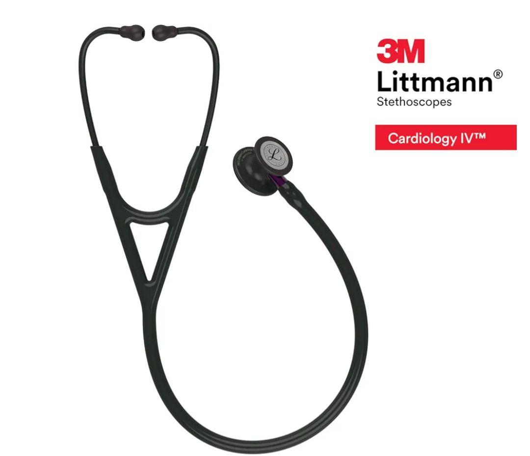 リットマン ステソスコープ カーディオロジーIV ブラック/バイオレット6203