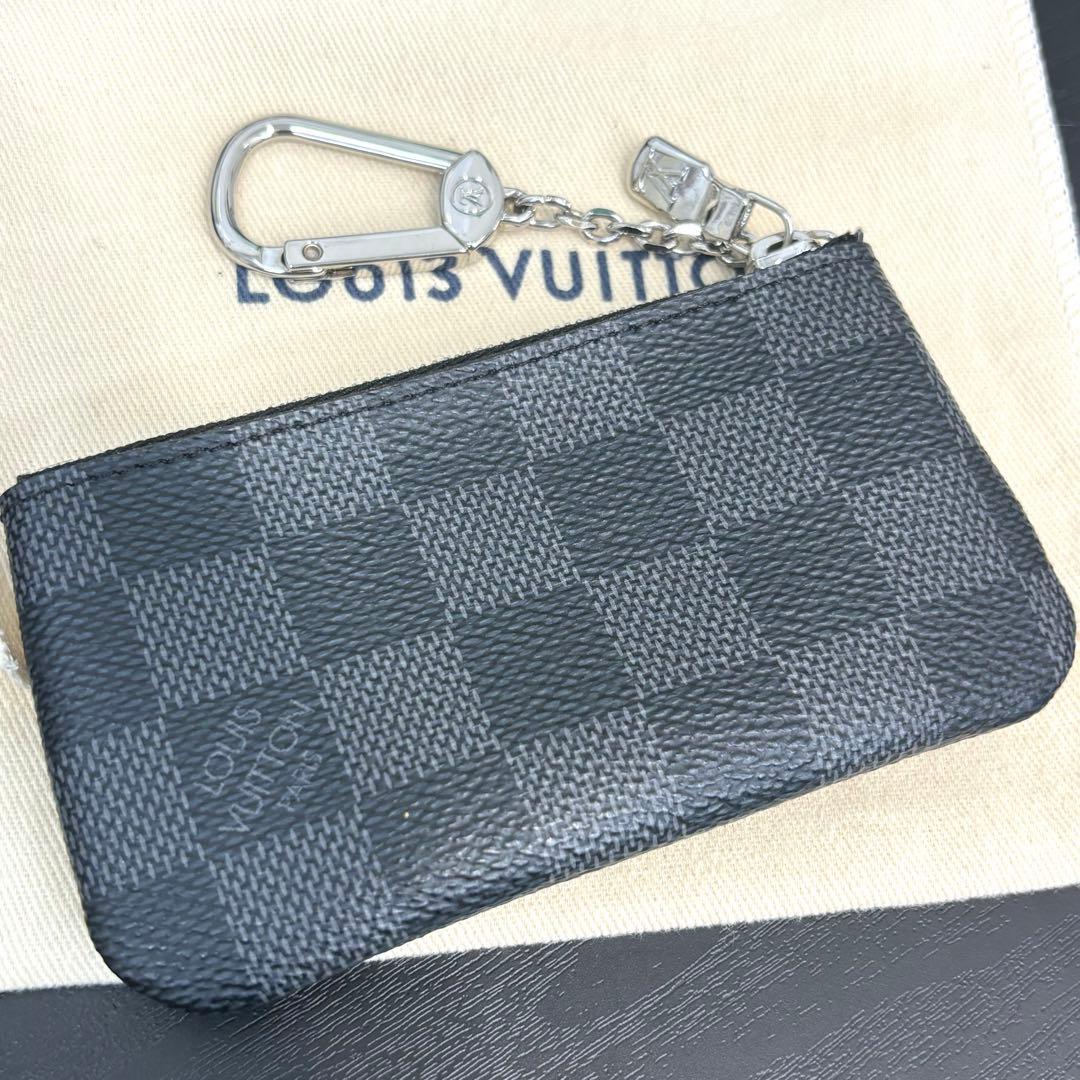 ★極美品★ルイヴィトン ダミエ ポシェット・クレ N60155 ケース