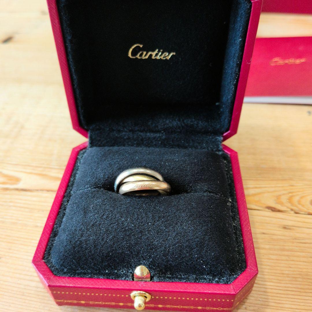 ま*め様 Cartier Au750 リング サイズ50 OAW272