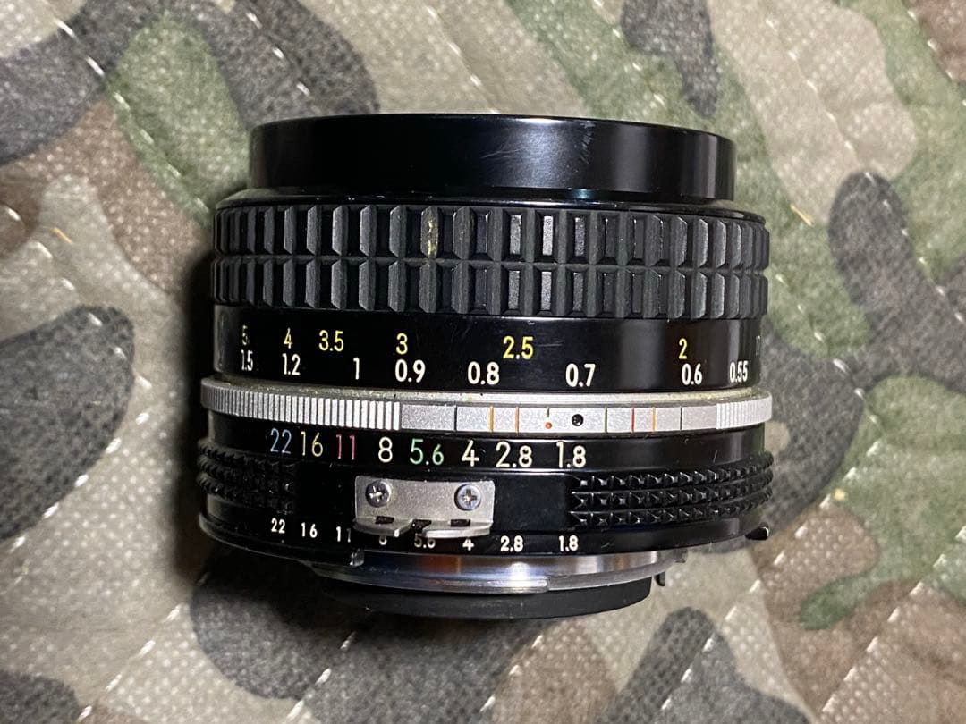 Nikon ニコン Ai ニッコール 50mm F1.8 レンズ 説明書付