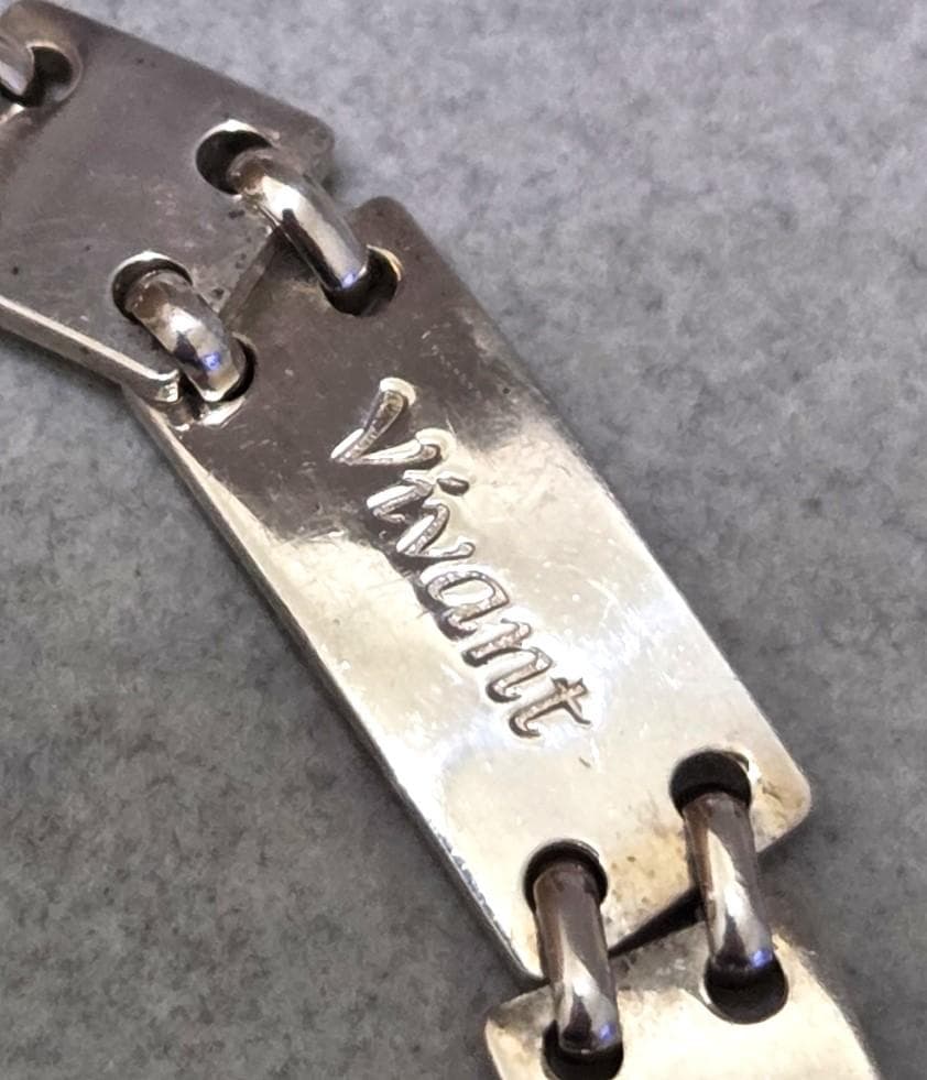 LedaSILMAレダシルマ　Ge/Ag刻印　ヴィヴァンブレスレット　43200