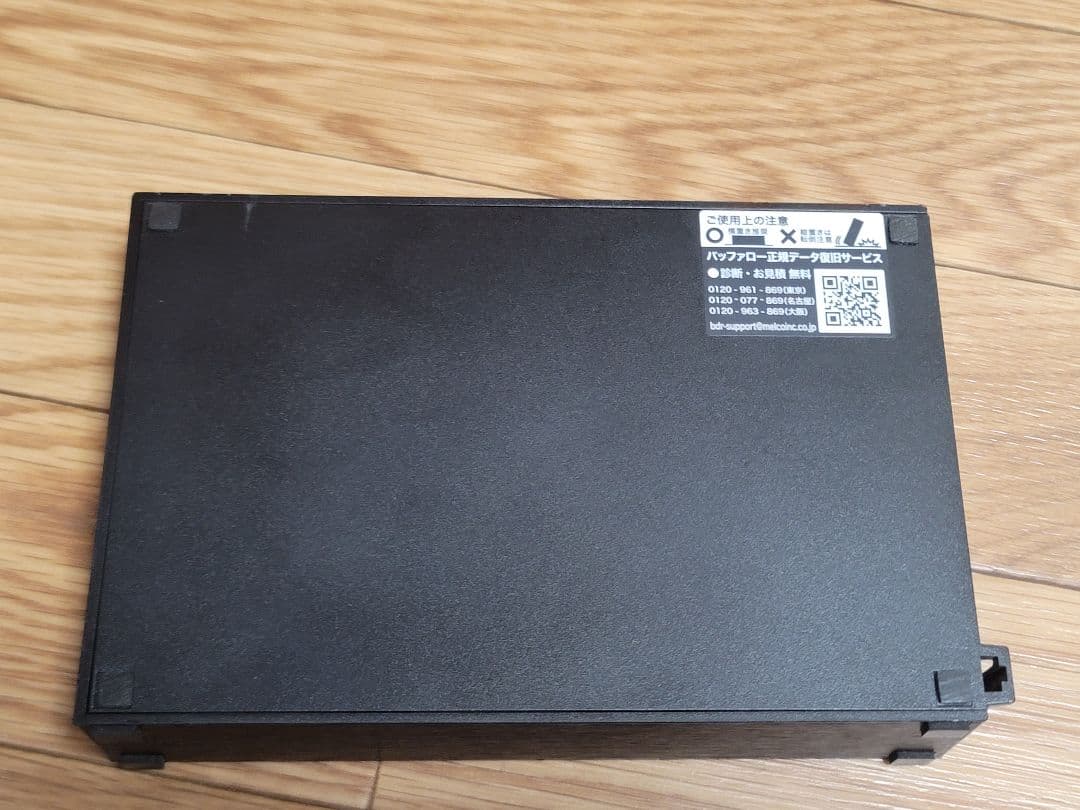 BUFFALO HD-LE2U3-BB 2TB 外付けHDD 動作確認済み