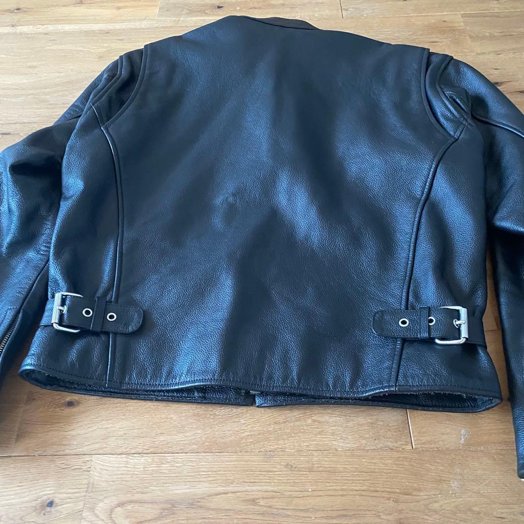 カウレザー　rookie leathers シングルライダース 革ジャン 牛革