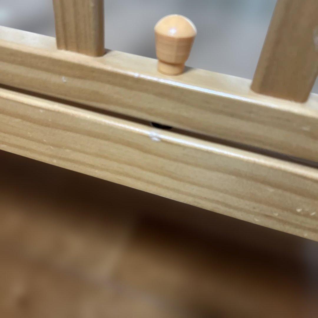 カトージ　ハイポジション ベビーベッド アーチ ナチュラル レギュラー