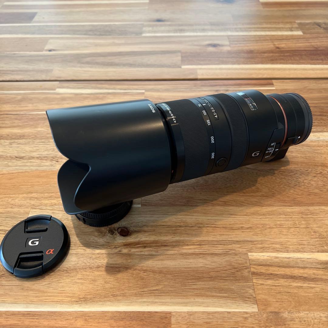 SONY SAL70300G + マウントアダプタLA-EA3