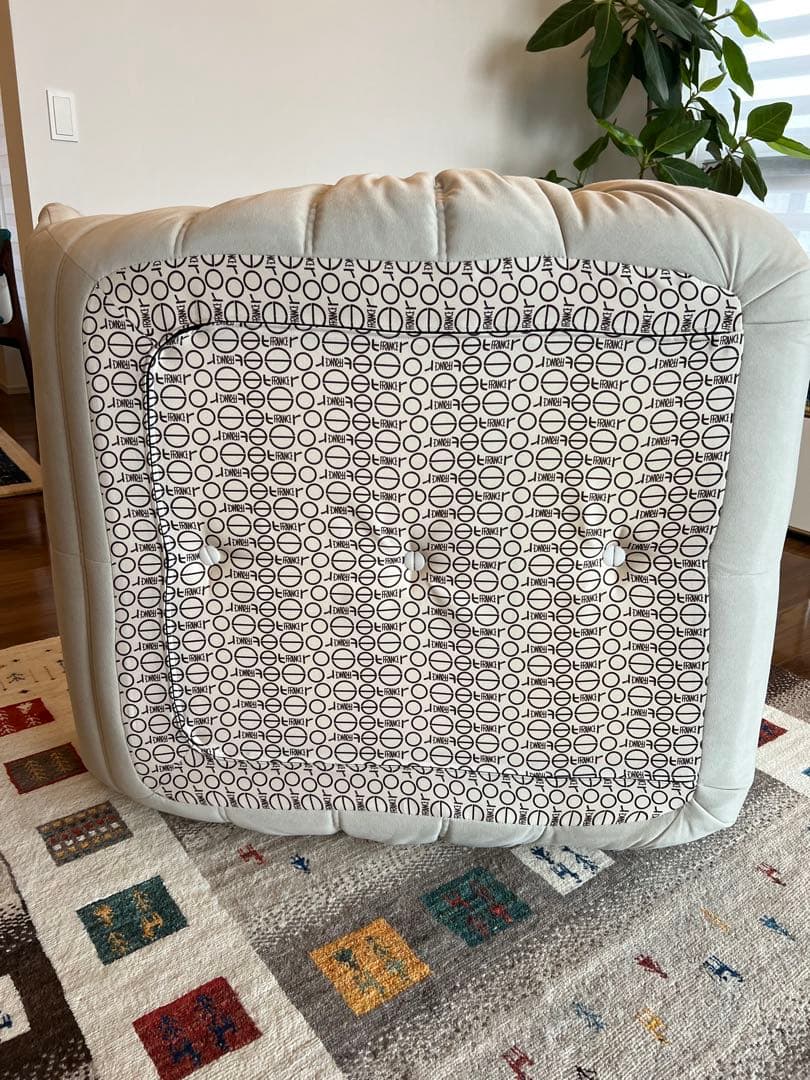 【極美品・保証書有り】Lランク生地 1Pソファー リーン・ロゼ・トーゴ