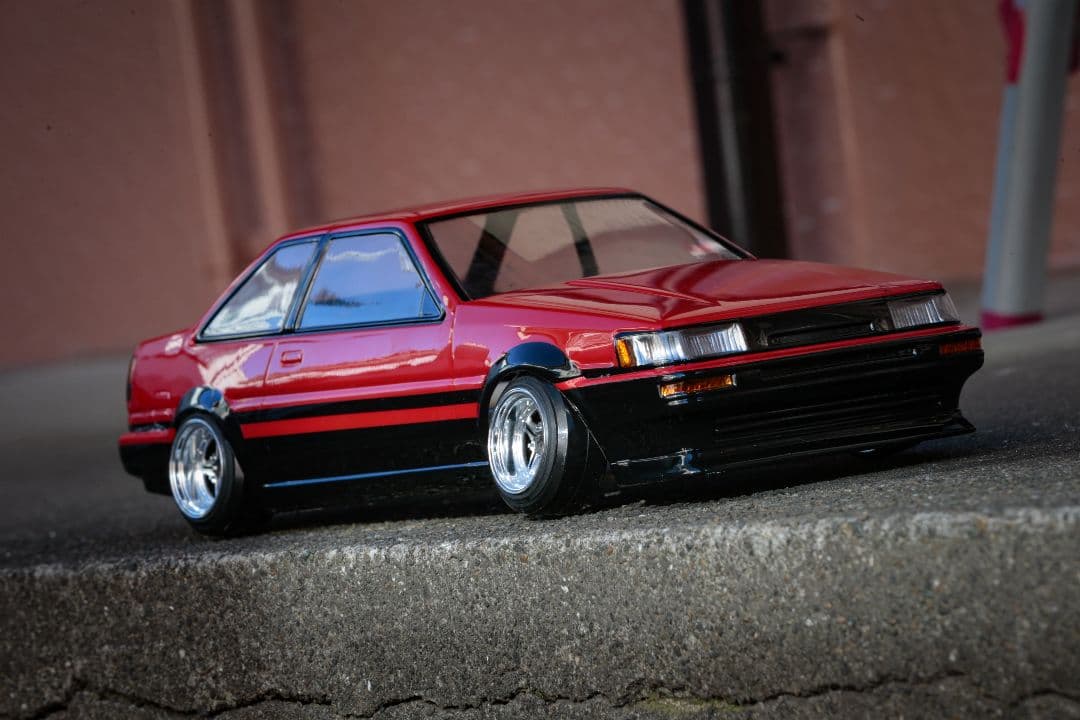 パンドラRC トヨタ AE86 2ドア レビン 塗装済み