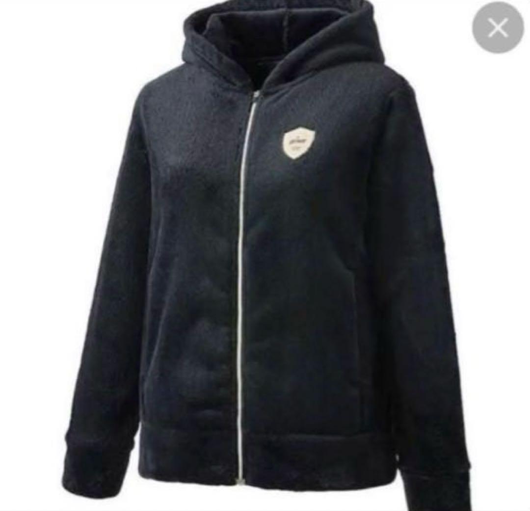 そら　プリンス　テニス　ブラック　フリースジャケットとスコート　M