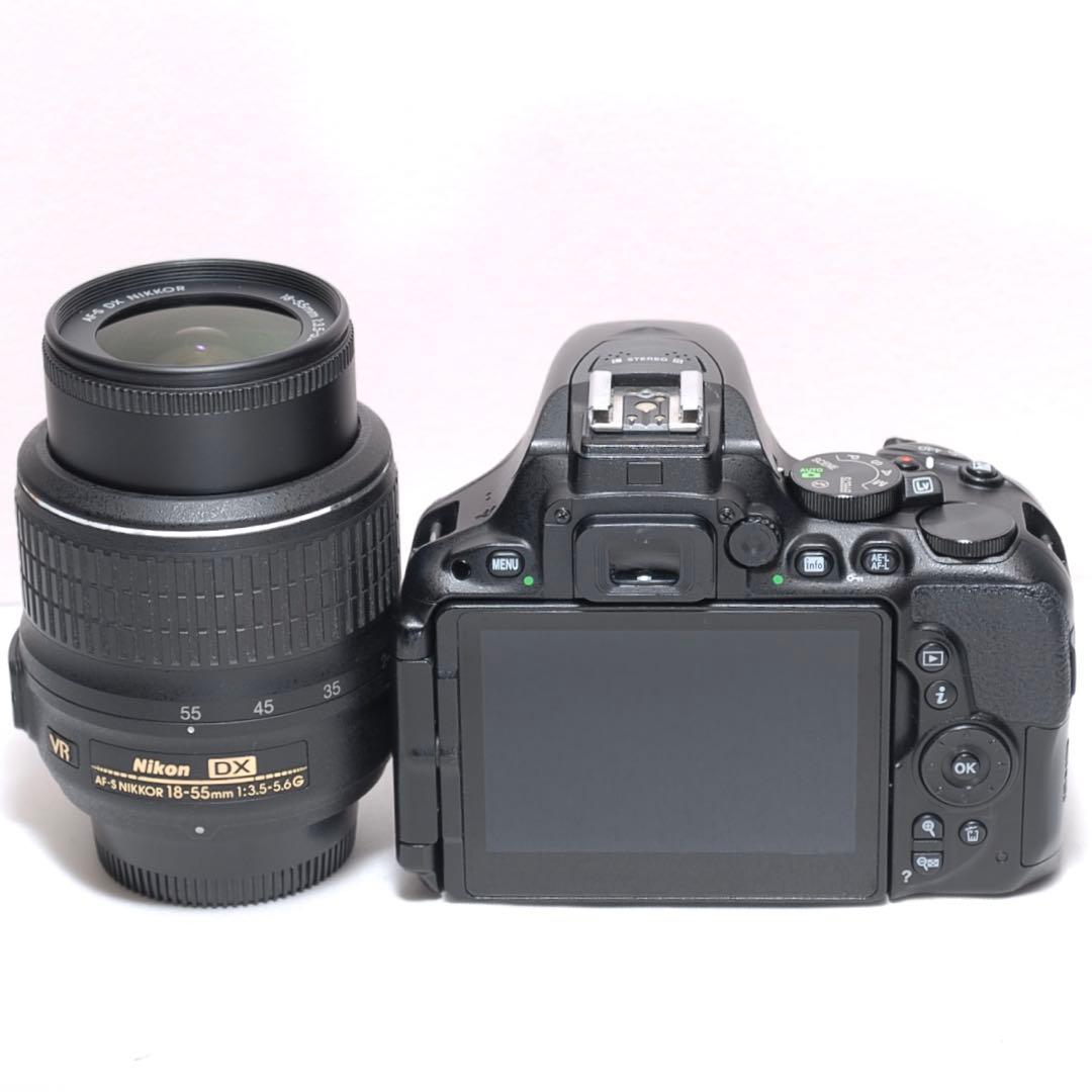スマホ卒業✨Nikon D5500 シングルレンズ✨簡単操作✨一眼レフデビューに