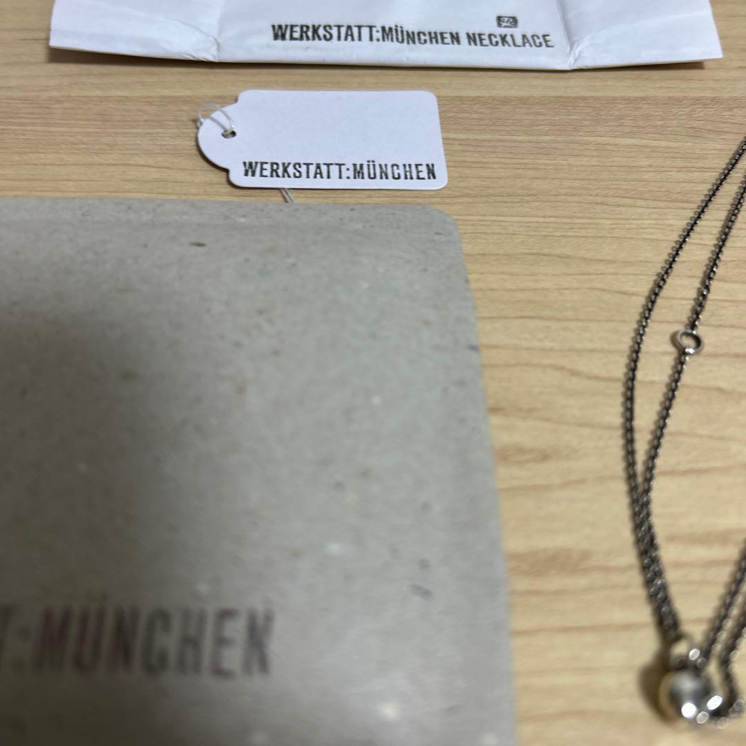 WERKSTATTMUNCHEN ワークスタットミュンヘン ミニスカルネックレス