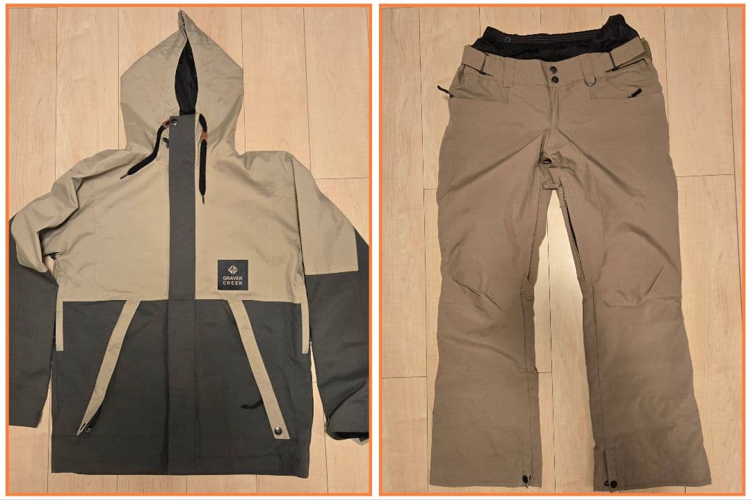 【上下セット】グラバークリーク スノーボードウェア