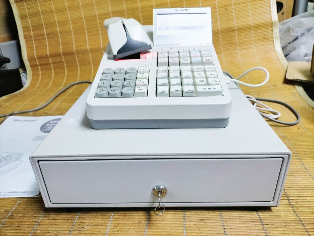 シャープレジスターXE-A280　PC連携　高額スキャナ付き　860281