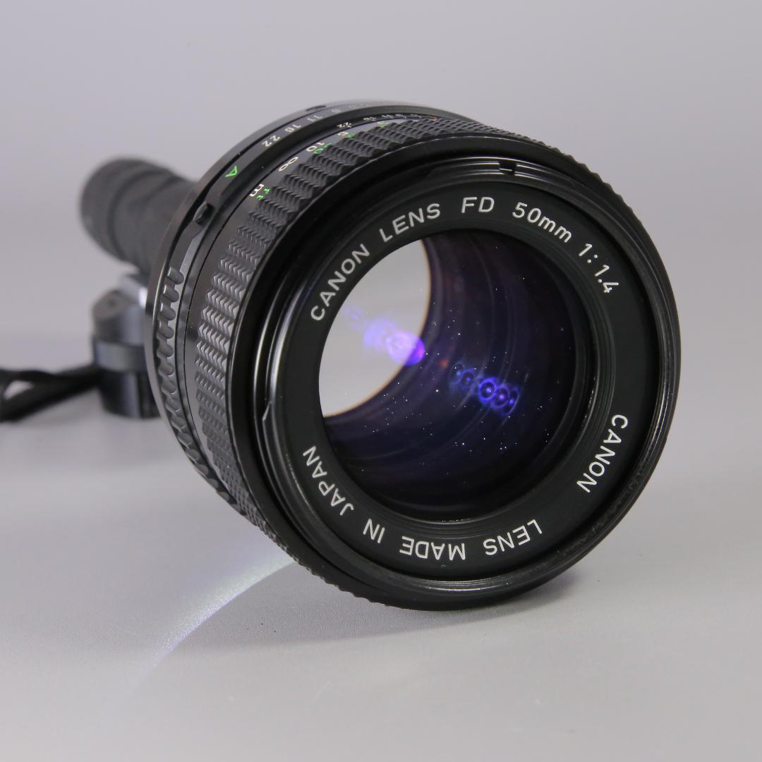☆完全動作☆美品 Canon A-1　50ｍｍ F1.4 FD ＃197