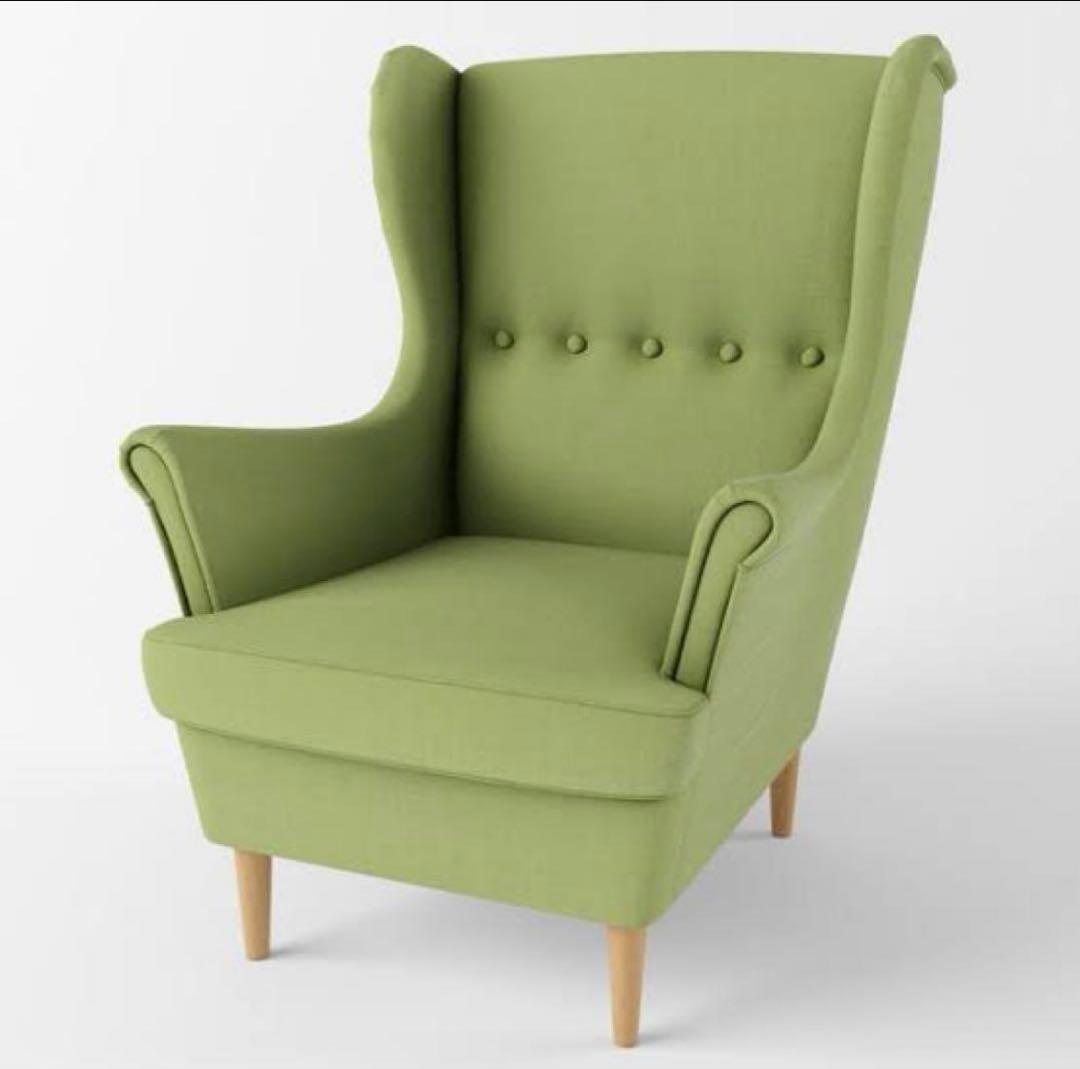 【廃盤】IKEA STRANDMON ストランドモン　1人掛けソファ