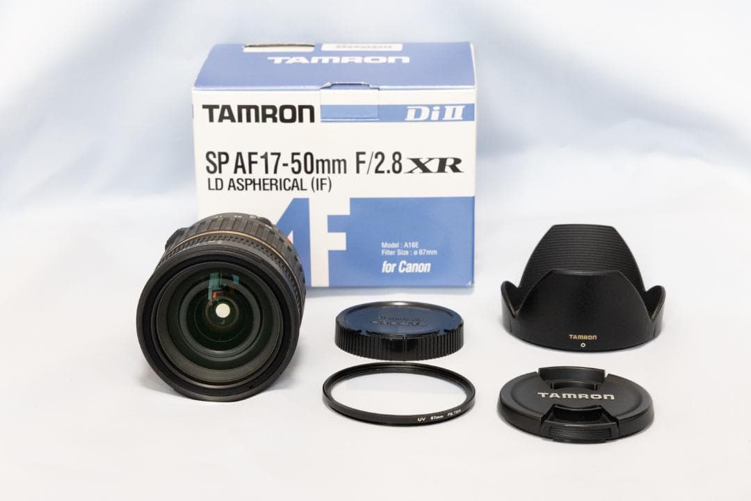 美品 TAMRON SP AF17-50mm F2.8 キャノン用 A16E