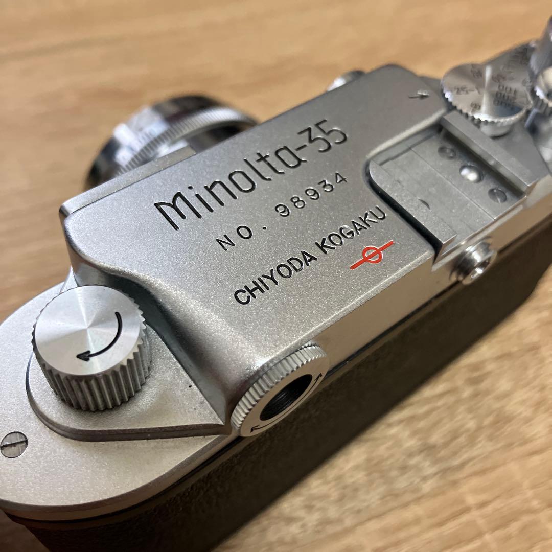 フィルムカメラ Minolta model II Canon serenar 50mm f1.8