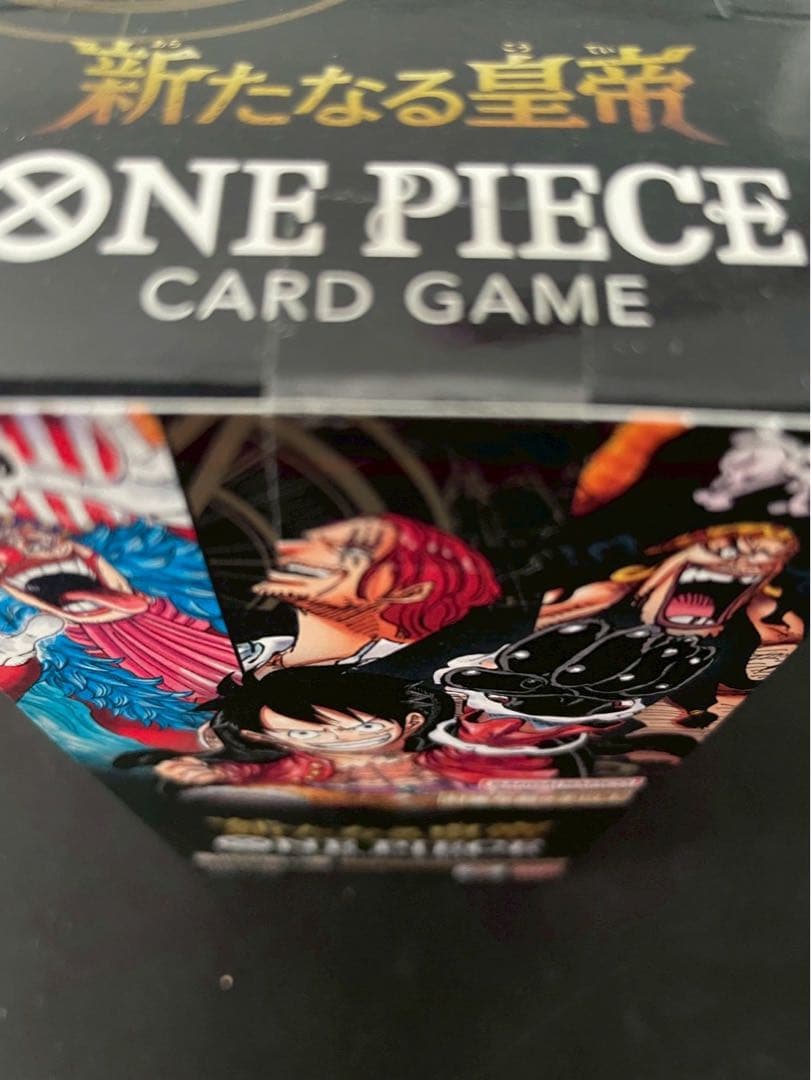 ✅【新品未開封テープ付き】新たなる皇帝 ONE PIECE CARD OP-09