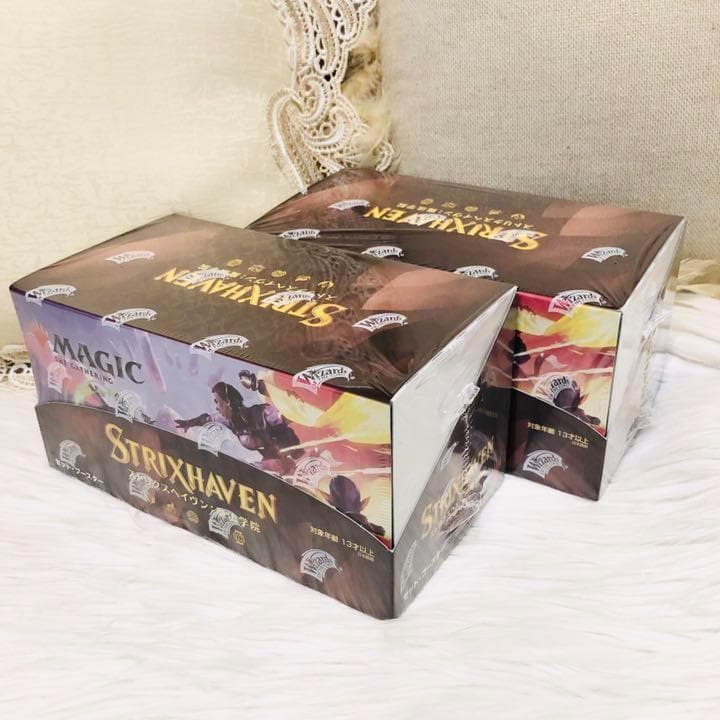 MTGストリクスヘイヴン魔法学院セットブースター日本語版2BOX新品未開封セトブ