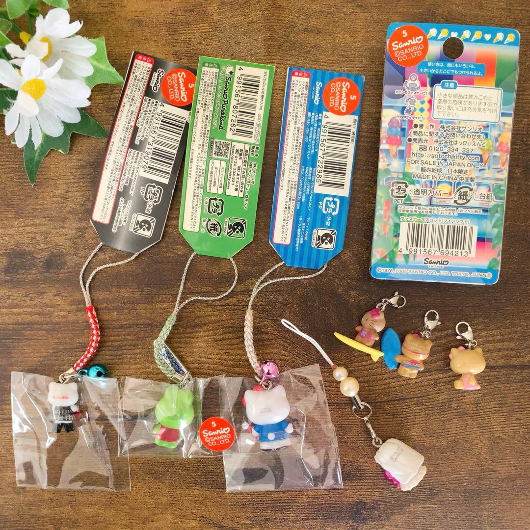 た*ぽ様 【激レア】ご当地キティ　根付　ファスナーマスコット　ストラップ　8個