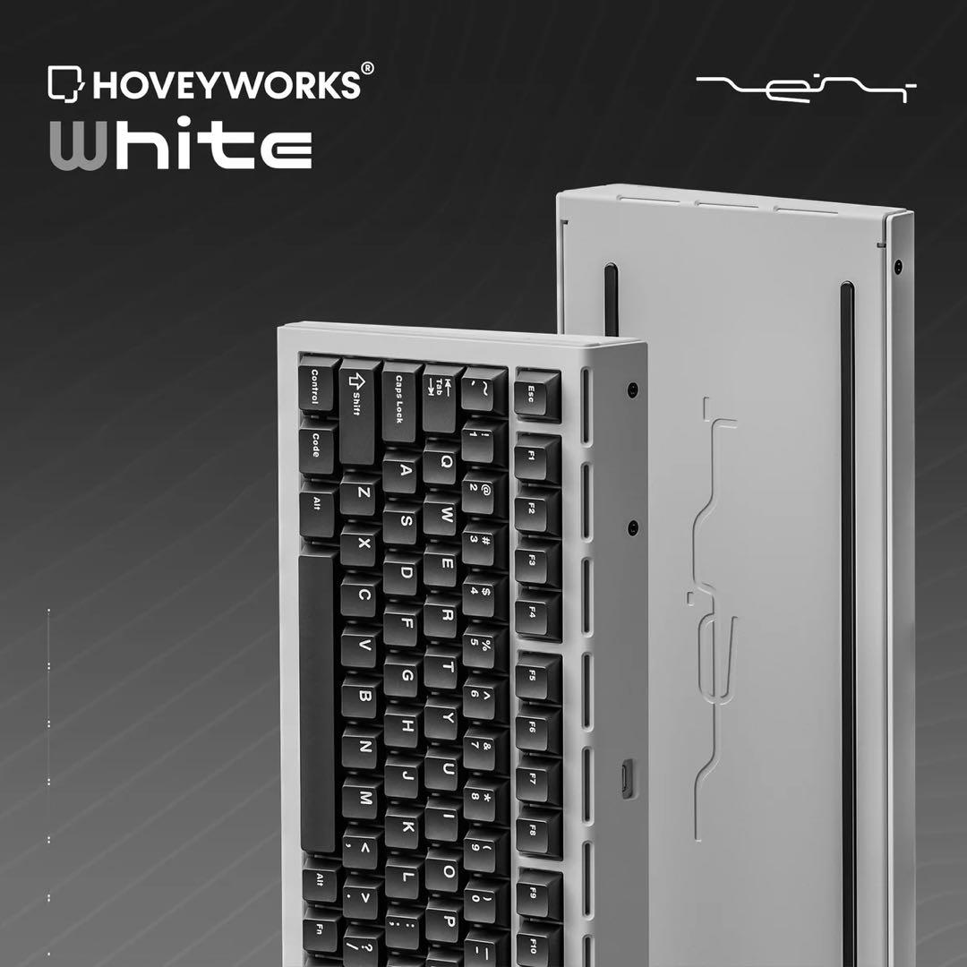 ZENT75 HE white 白 ラピトリ ラピッドトリガー キーボード