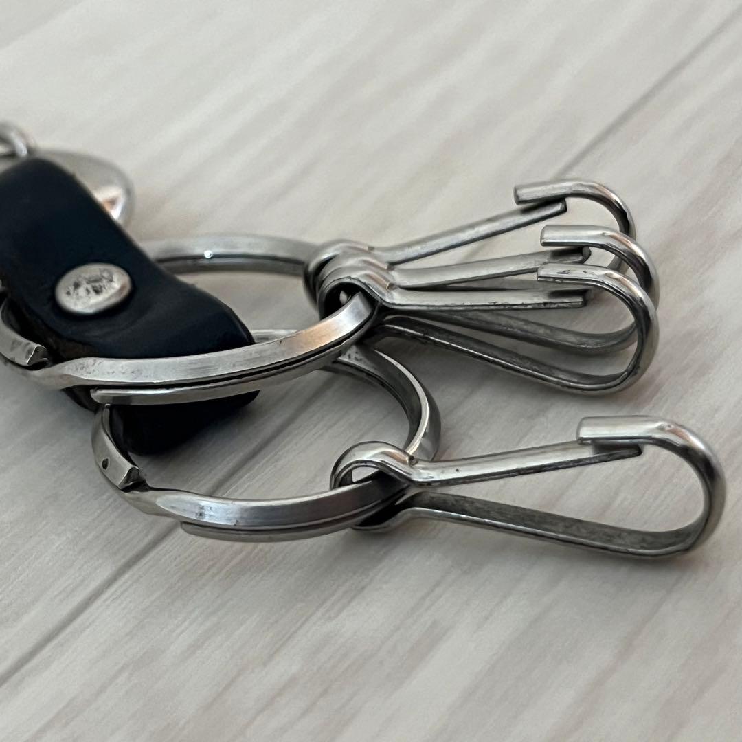 【名作】ヨウジヤマモト Yohji Yamamoto カラビナ キーリング 鍵