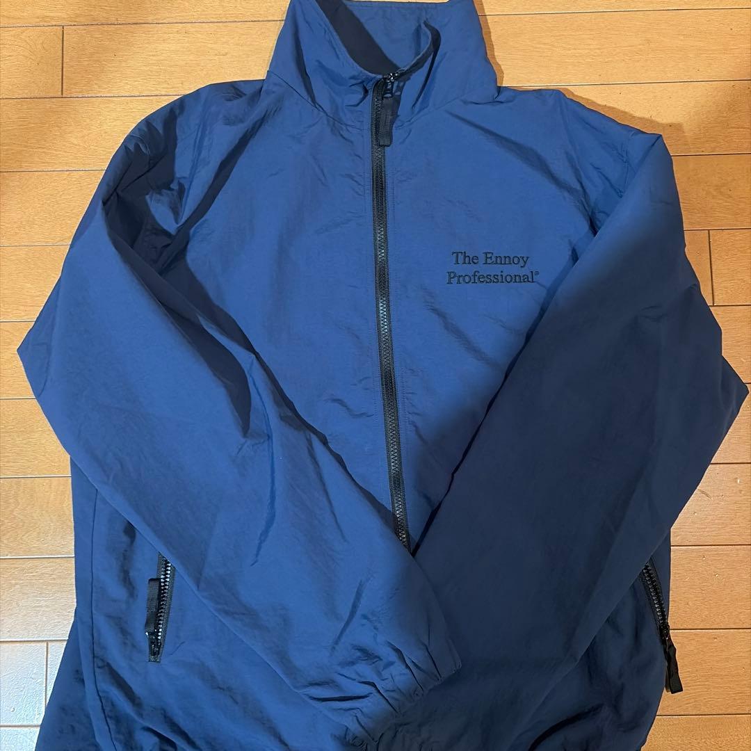 ennoy エンノイナイロンジャケット　 チャイナブルー