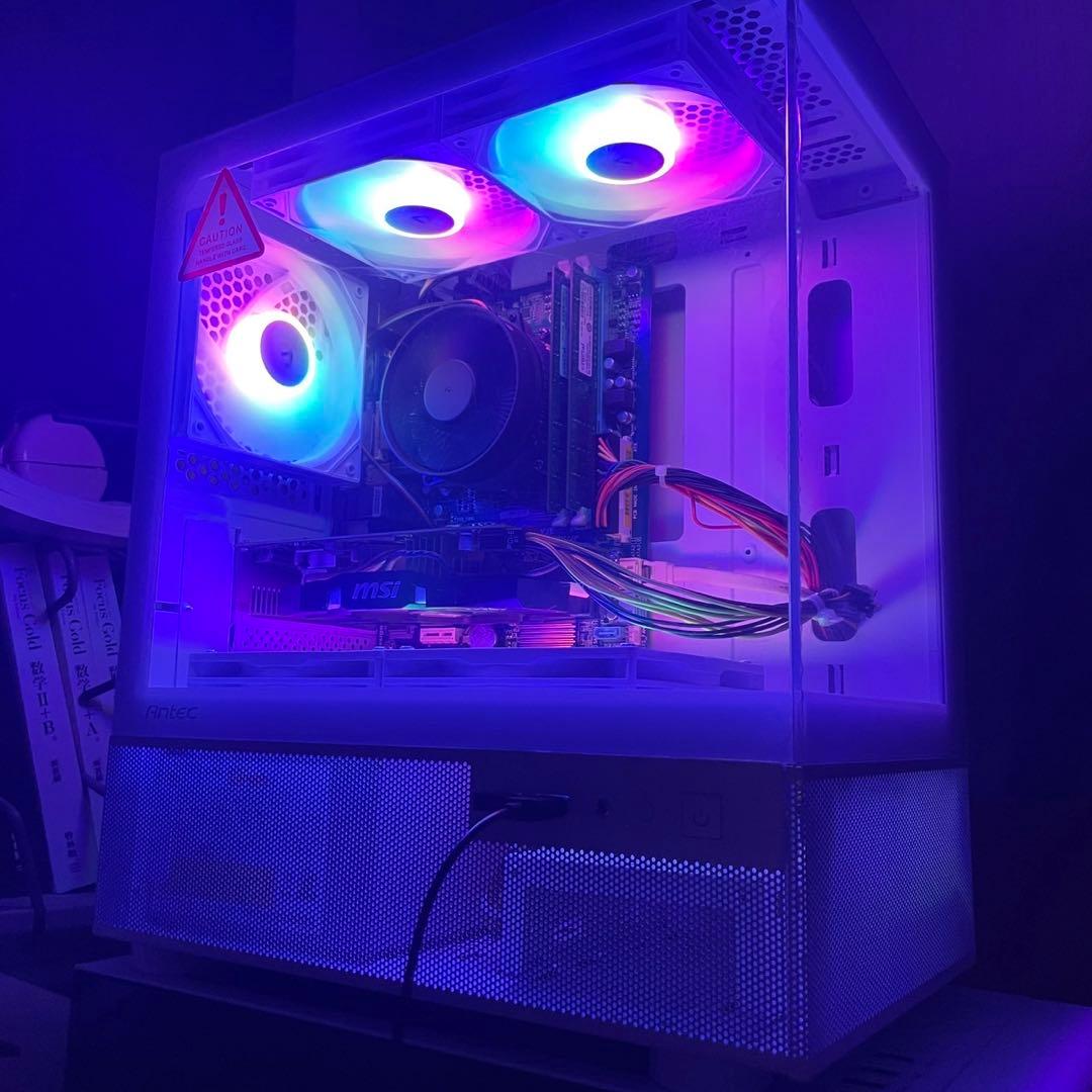 自作ゲーミングPC GTX1060 i7 FPSゲームプレイ可